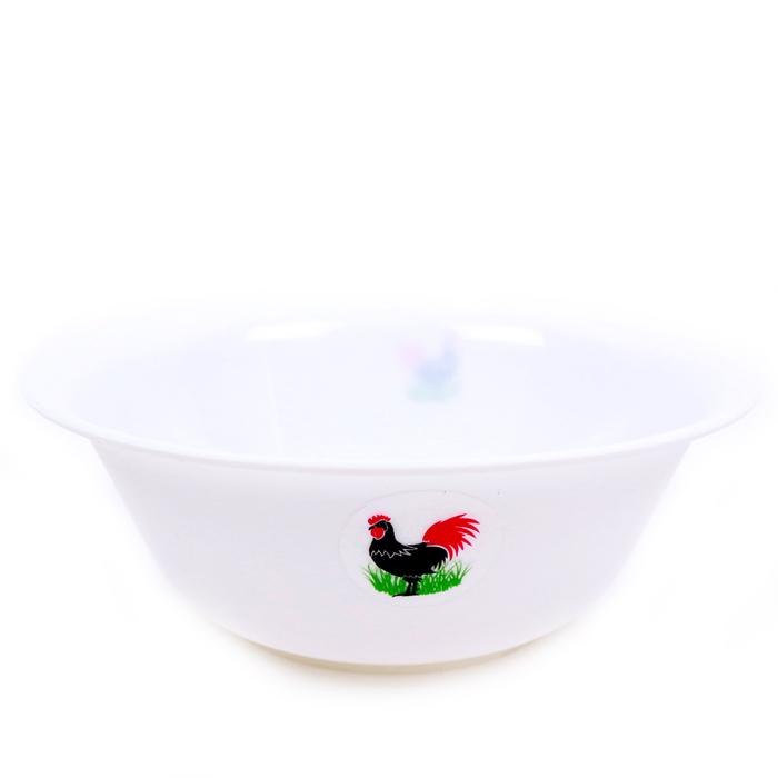 Gambar Mangkok Bakso Plastik Cap Ayam Jago Putih - isi 1 pcs dari Dapur DV_NEW undefined Tokopedia