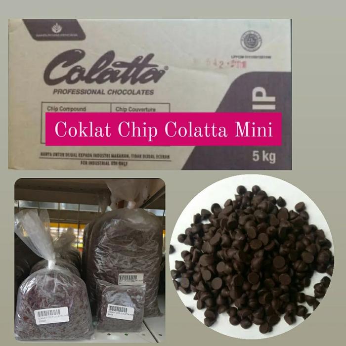 Gambar COKLAT CHIP COLATTA MINI 1KG (REPACK) dari Bakingyuks undefined Tokopedia