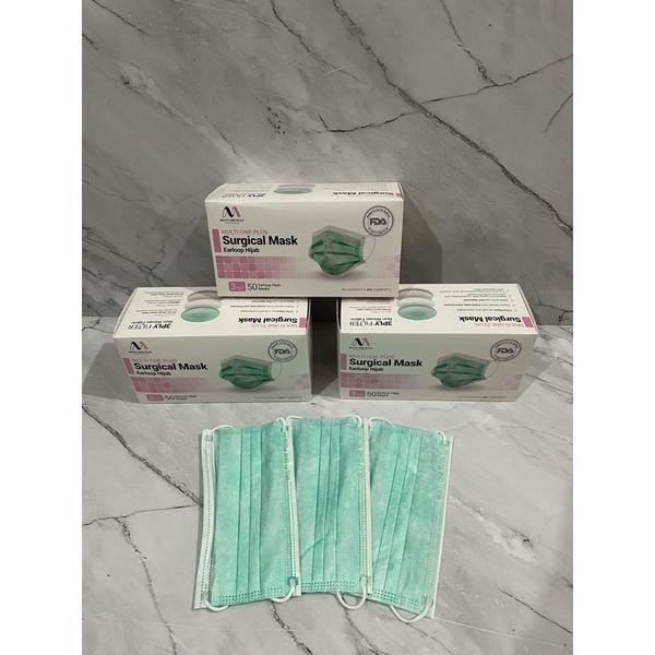 Gambar MASKER MULTI ONE PLUS HIJAB / MULTI ONE PLUS HEADLOOP - Hijab Surgical dari Sukses_Sanjaya undefined Tokopedia