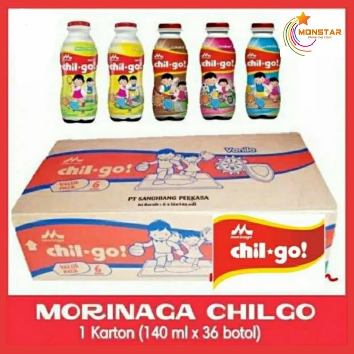 Gambar Chilgo Chil go UHT Liquid Karton isi 36botol 6pack 36 botol - Coklat 1 Karton dari MONSTAR.ID undefined Tokopedia
