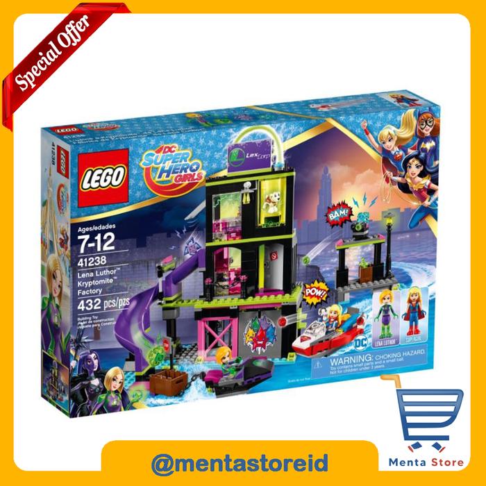 Lego Figure Lego Lena Luthor Lena Luthor™ Kryptomite™ Factory
