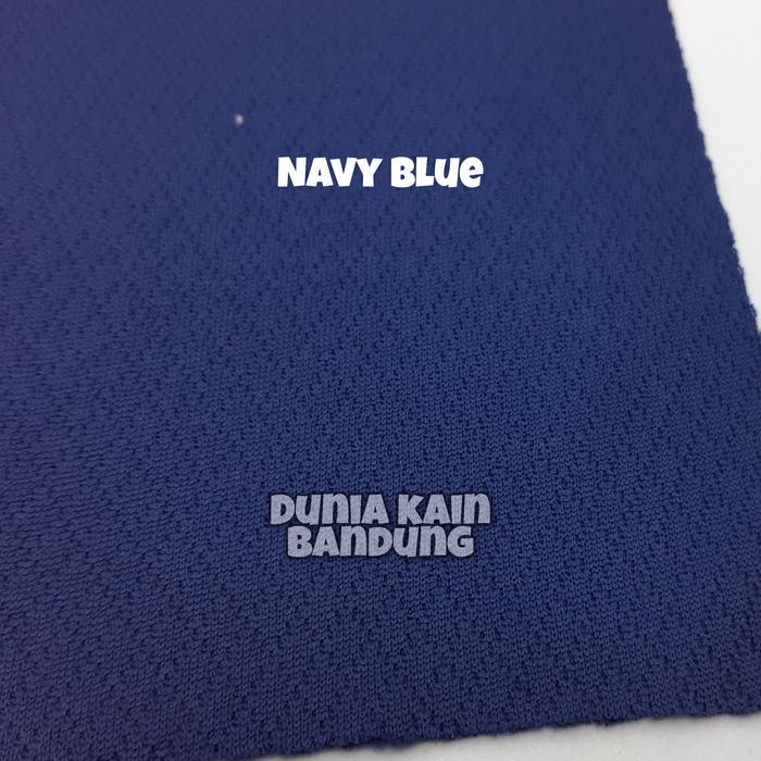 Gambar Bahan Kain DriFit Premium Rhabit Dryfit - Navy Blue dari Dunia Kain Bdg undefined Tokopedia