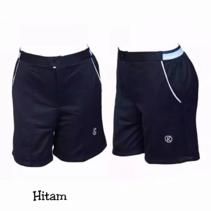 Gambar Celana Badminton Pria Bulutangkis Pendek Tes Tenis Akademi - Hitam, S dari MSOU SPORT undefined Tokopedia