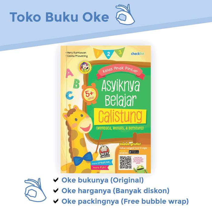 Gambar Buku Latihan Kelas Anak Pintar Asyiknya Belajar Calistung dari Toko Buku Oke undefined Tokopedia