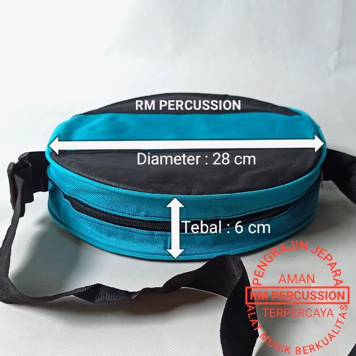 Gambar Tas Rebana / Tas Hadroh / Tas Tam / Tas Tamborin / Tas Keplak Part 1 - Tas Tam dari RM Percussion undefined Tokopedia