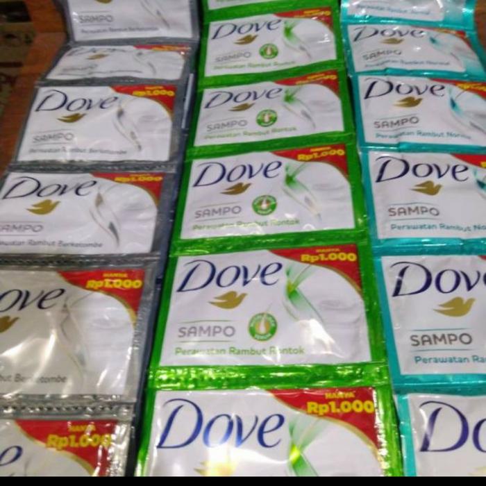 Gambar shampoo DOVE sachet - Biru dari sobatpasti undefined Tokopedia