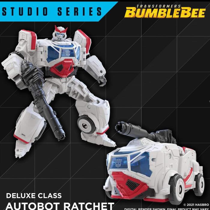 Gambar DP - Transformers bumblebee movie Studio Series Deluxe Autobot Ratchet dari Super Cheap Figure Tokopedia undefined Tokopedia
