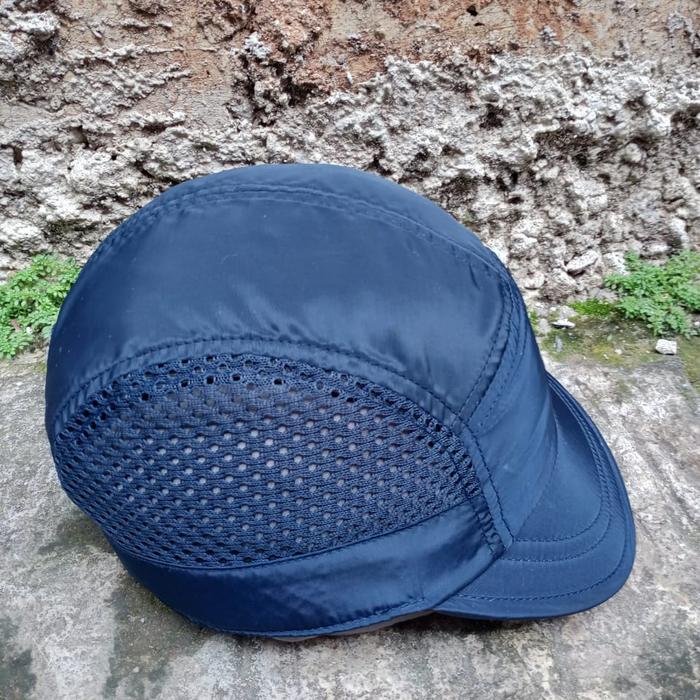 Gambar cycling cap topi sepefa polos - navy dari nabawi store21 undefined Tokopedia