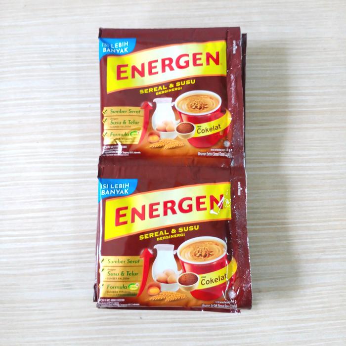 Gambar ENERGEN SEREAL RASA COKELAT 1PACK ISI (10X29G) 1RENTENG dari JOEL GROSIR undefined Tokopedia