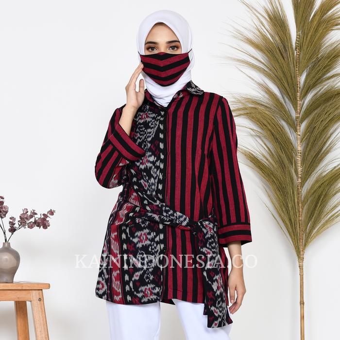 Gambar KI Kemeja Rania Rana Pink - Rana Pink, 4 dari KainIndonesiaco undefined Tokopedia