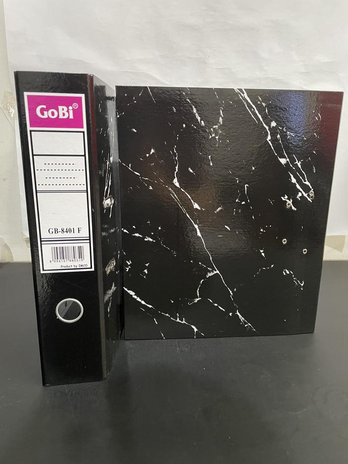 Gambar GOBI 8401 / GOBI 8402 ORDNER Folio 2 Ring Black Lever Arch File - 8401 dari MixmartOfficial undefined Tokopedia
