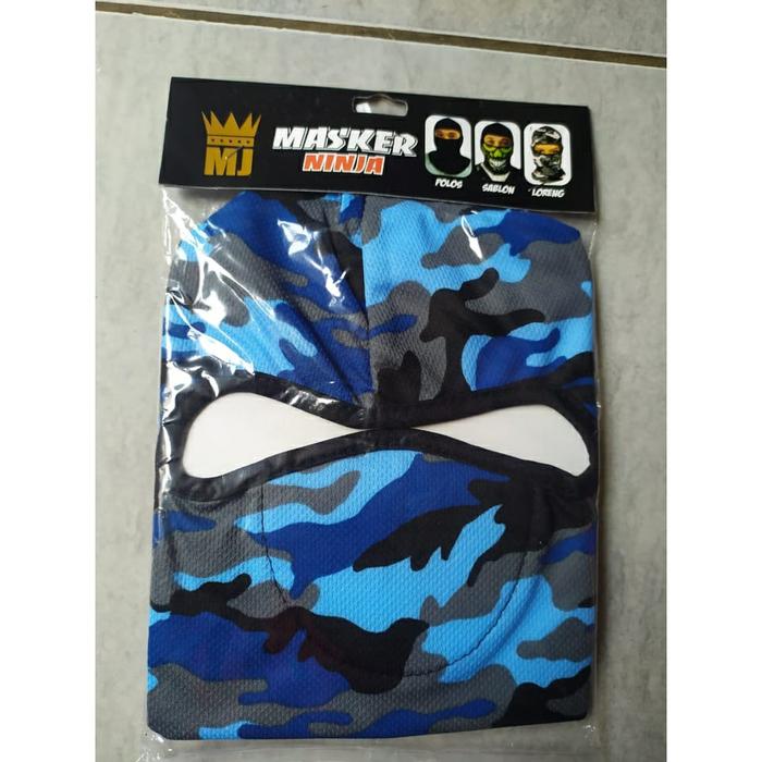Gambar Balaclava Army - Biru dari Galeri Arsalaan undefined Tokopedia
