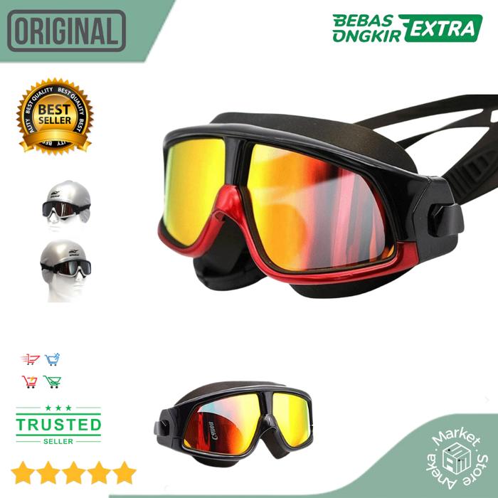 Gambar Polarized Swimming Googles Mirror Kacamata Renang Large Frame Original - Hitam dari Aneka Market Store Tangerang undefined Tokopedia