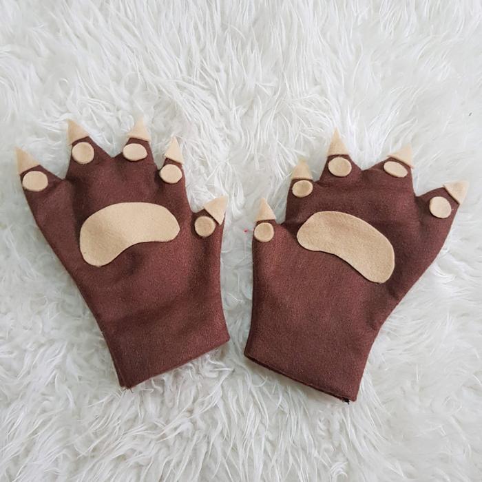 Gambar Topeng Beruang Bando Beruang Teddy Bear Kostum Binatang Hewan - Sarung Tangan dari supercraft_NEW undefined Tokopedia