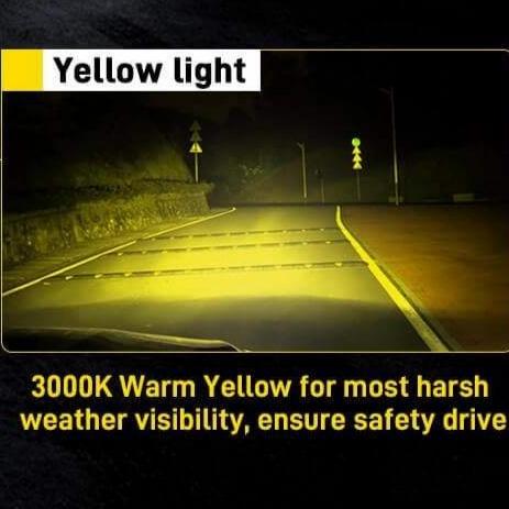 Gambar LED Motor Ayoto M1A Pro 25w - Putih-Kuning dari RUMAHLED-UNICORN undefined Tokopedia