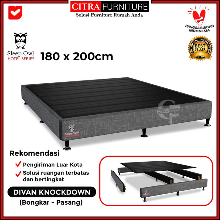 Gambar Dipan Minimalis 180 Knock Down by SLEEP OWL | Rangka Tempat Tidur dari Citra furniture undefined Tokopedia