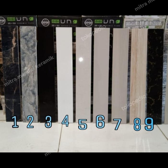 Gambar List plint granite 8x60 motif glossy dari Mitra mandiri keramik undefined Tokopedia