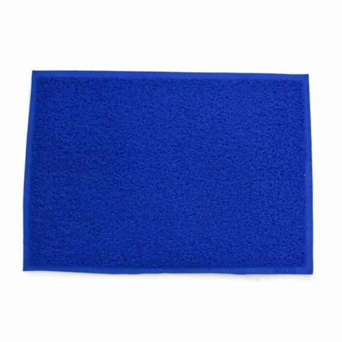 Gambar Keset Pintu 60x90 Cm Pvc / keset depan pintu / doormat pvc / keset mie - Biru dari Homedecor Bandung undefined Tokopedia