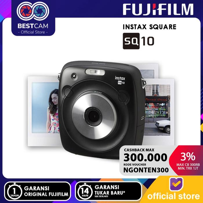 Gambar FUJIFILM INSTAX SQUARE SQ10 Hybrid Instant Camera - Unit Only dari BestCam undefined Tokopedia