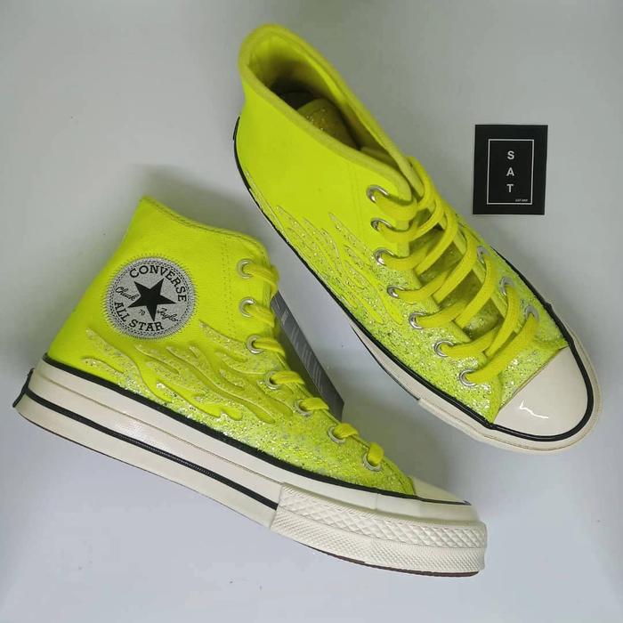 Chuck 70 Green Sparkly Converse Converse JW Anderson X Chuck 70 Hi