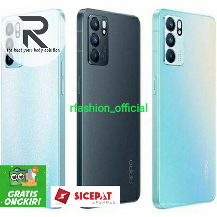 Gambar OPPO RENO6 5G 8/128GB GARANSI RESMI OPPO - Hitam dari MR.GREATSOUL undefined Tokopedia
