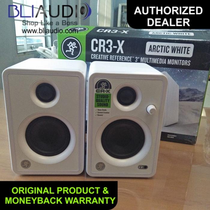 Gambar Mackie CR3X Artic White Limited Edition Speaker Monitor Recording dari Bliaudio undefined Tokopedia