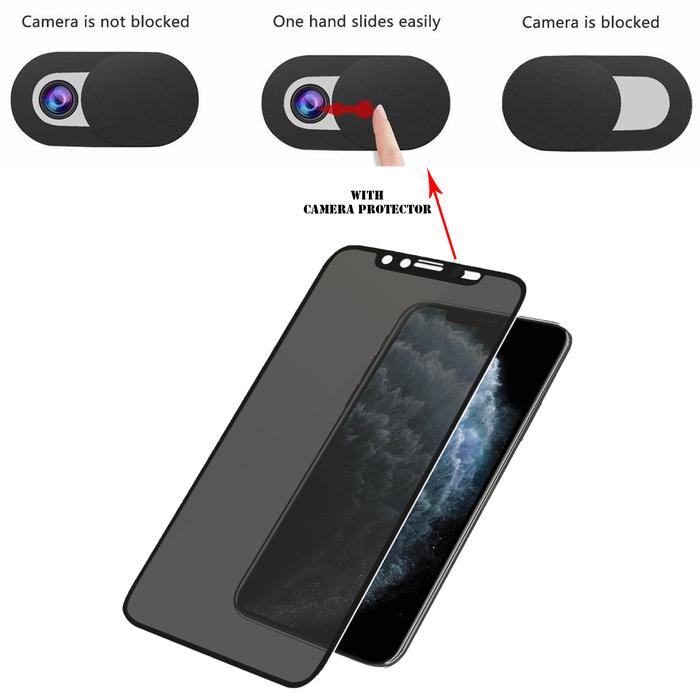 Apple iPhone 12 iPhone 12 Pro Anti SPY Protector Camera Tempered Glass di  Importiracc Store Tokopedia