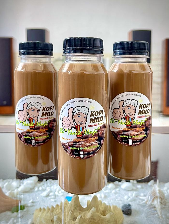 Gambar EsNaikHaji KOPI MILO Chocolate Premium 250ml khusus wil Surabaya dari UKIGangsarJaya3 undefined Tokopedia