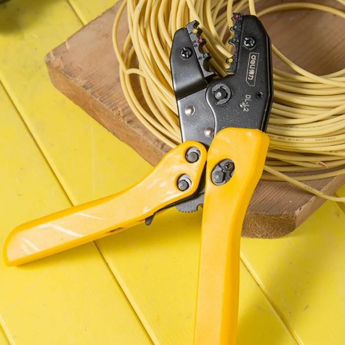 Tang Crimping 6 ukuran Deli tool Cold Press Crimping