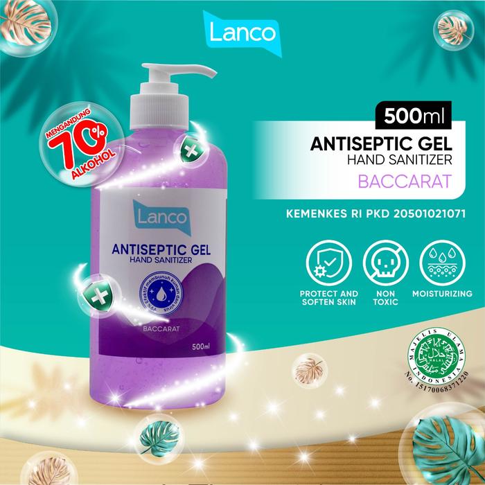 Gambar Hand Sanitizer Gel 500 ml Aroma Kopi - Baccarat Laris dari Delcio undefined Tokopedia