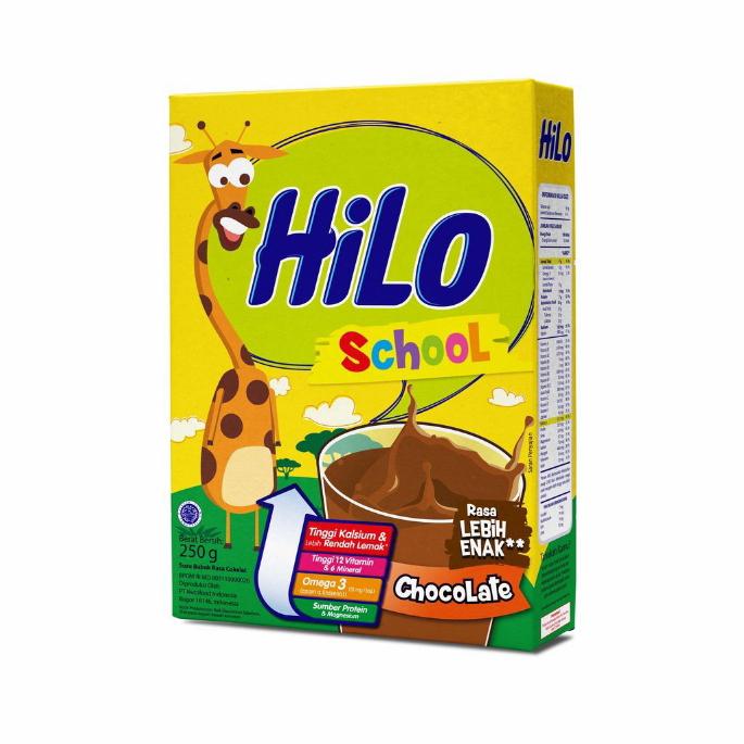 Gambar Hilo School Susu Bubuk Hi-Calcium Chocolate 250G dari EL NUNO undefined Tokopedia