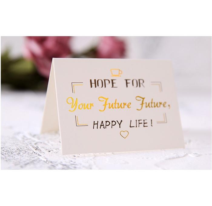 Gambar Greeting Card / Gift Card / Kartu Ucapan Simple - Hope For Your dari Meta Stationery_NEW undefined Tokopedia