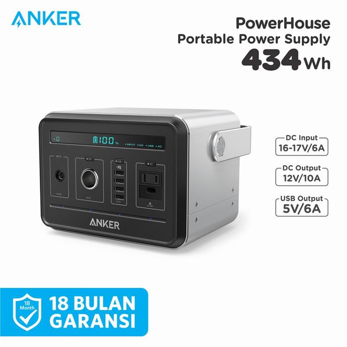 新品未使用】ポータブル充電器Anker PowerHouse かすま A1701511