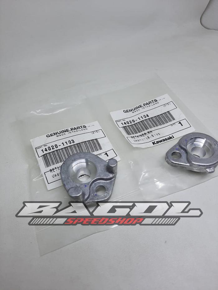 Gambar Retainer Tutup Atas Mekanisme Super Kips Kiri Kanan Ninja Rr R Ss Ori - kiri dari Bagol Kawasaki Part undefined Tokopedia
