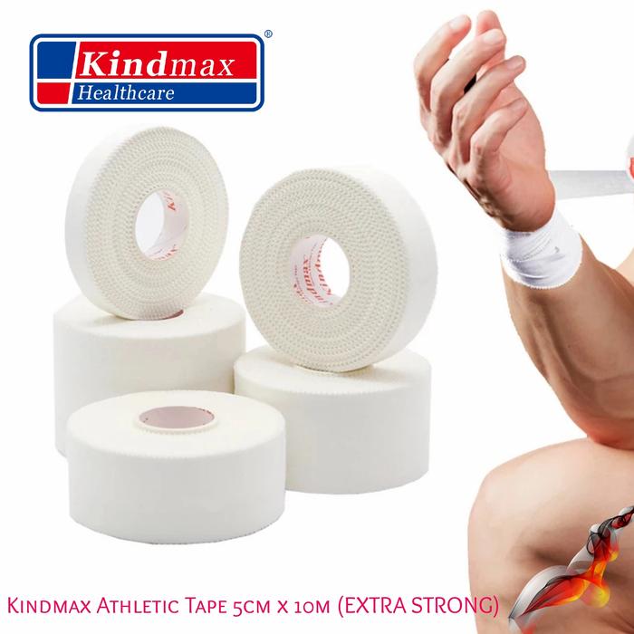 Gambar Rigid Tape. Strapal Tape 5cm x 13m. Bukan Kinesio - Kindmax Premium dari Indotapeshop undefined Tokopedia