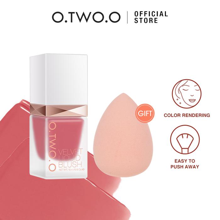Gambar O.TWO.O Liquid Blush On Long Lasting Natural Blusher Face Cheek Makeup - #03 dari otwoo_id undefined Tokopedia