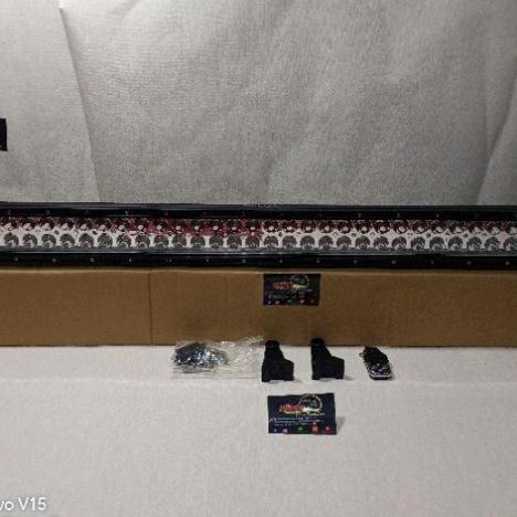 Gambar LAMPU ATAP MOBIL LED BAR LIGHT BAR 300 WATT 2 ROW LAMPU SOROT OFFROAD - 105 cm lurus, 300 watt dari KEVIN AUTOMOTIV undefined Tokopedia
