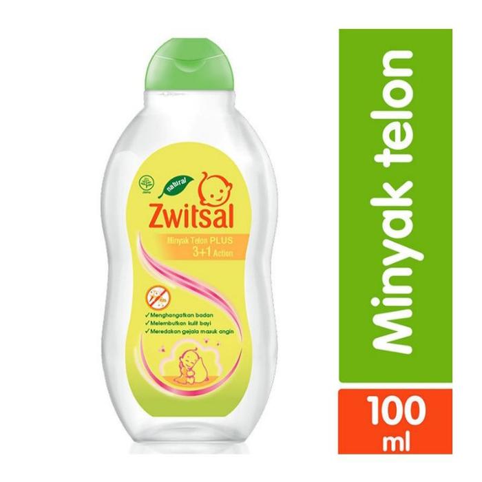 Jual ZWITSAL Baby Oil Natural 100 ml Hair Lotion Kab