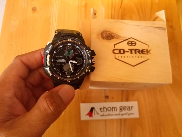 Gambar Jam Tangan Digital Outdoor Co-Trek Adventure CACO 0042 Seri Amazfit Th - hitam titanium dari THOMGEAR undefined Tokopedia