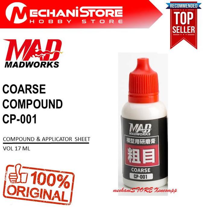 Gambar MADWORKS COMPOUND COARSE FINE SUPERFINE - ALTERNATIF TAMIYA COMPOUND - COARSE dari mechaniSTORE Bandung undefined Tokopedia
