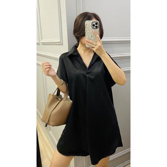 Gambar Carson Dress - Hitam dari Blissful Label undefined Tokopedia