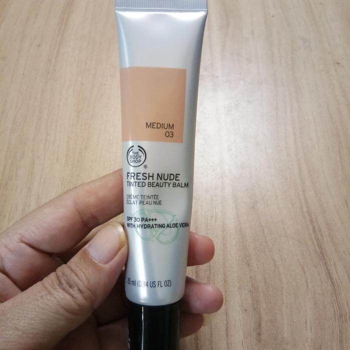 Gambar THE BODY SHOP FRESH NUDE TINTED BEAUTY BALM 25ml SPF 30PA++ - Tan 04 dari KLIK CANTIQUE undefined 5 Tokopedia