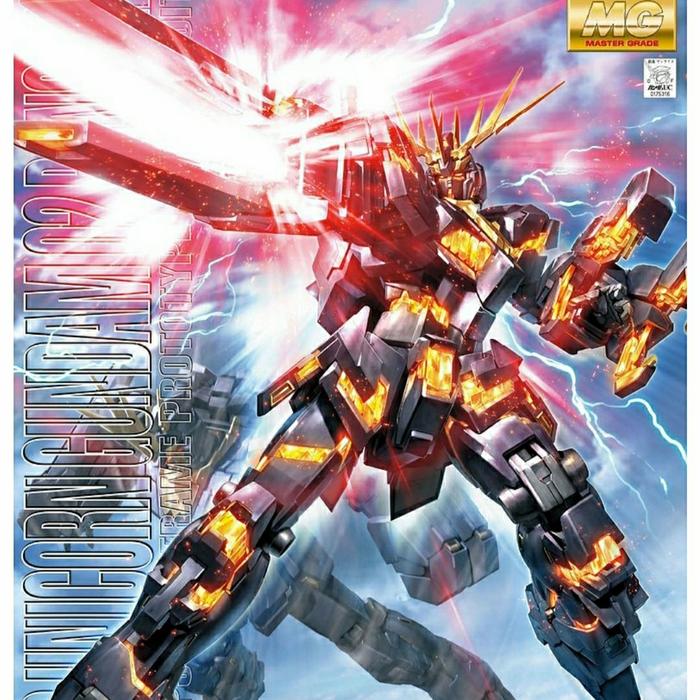 Gambar MG 1/100 Unicorn Gundam 02 Banshee dari Avrora Hobbies undefined Tokopedia