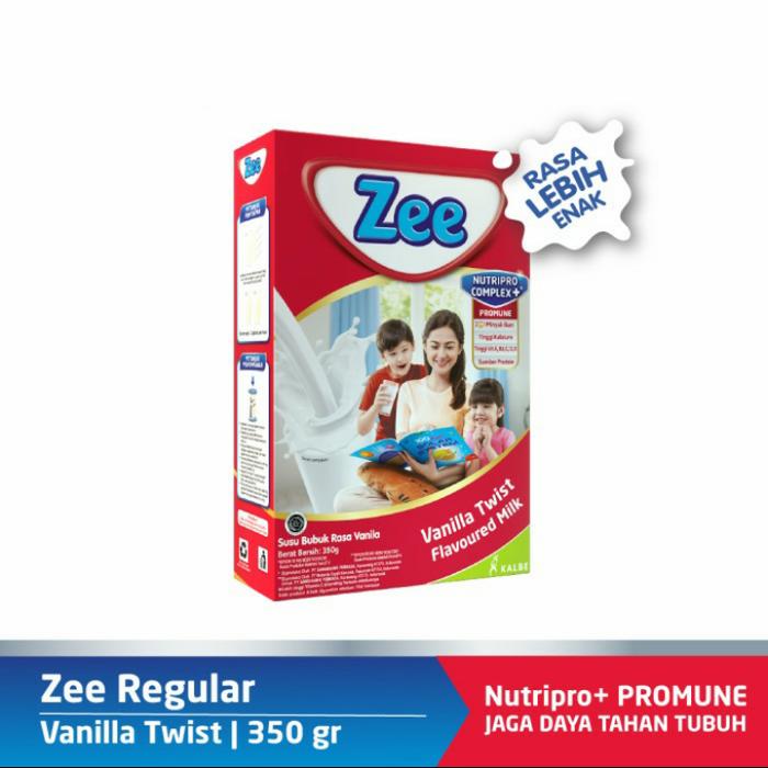 Gambar Zee Vanila 350gr susu pertumbuhan tinggi kalsium dari formula kids undefined Tokopedia