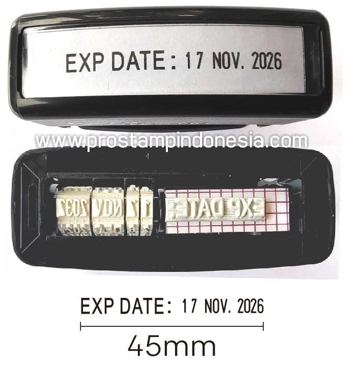 Gambar Stempel Otomatis Trodat 4813 Dater / Expired / Kadaluarsa - EXP DATE dari PRO STAMP undefined Tokopedia
