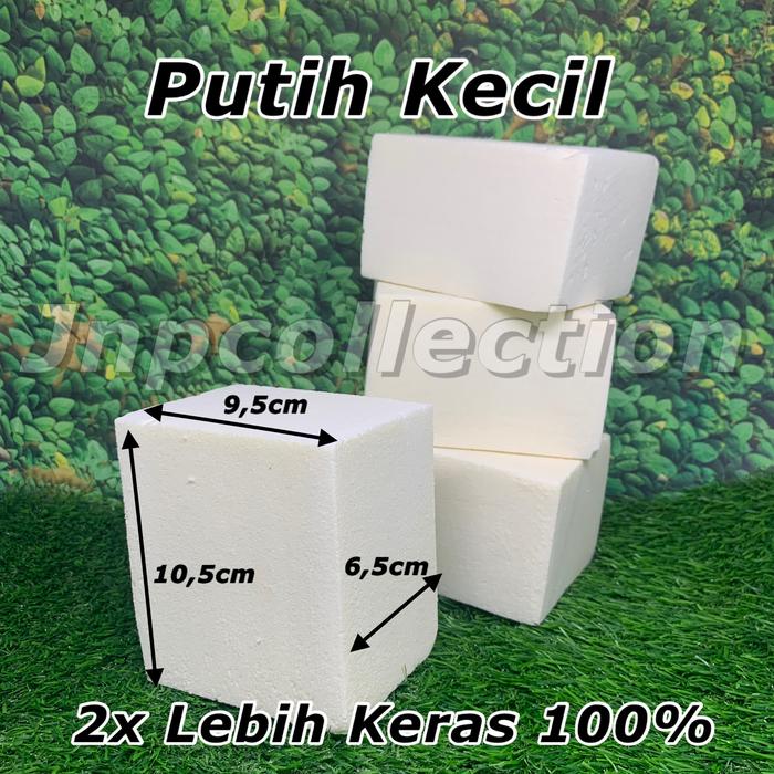 Gambar Gabus kering floral foam putih - PUTIH KECIL dari Jnpcollection undefined Tokopedia