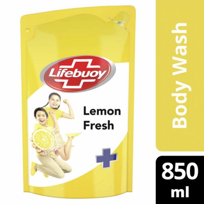 Gambar LIFEBUOY SABUN MANDI REFILL CAIR 900ML LEMON FRESH - 850ML dari TheShopCity undefined Tokopedia