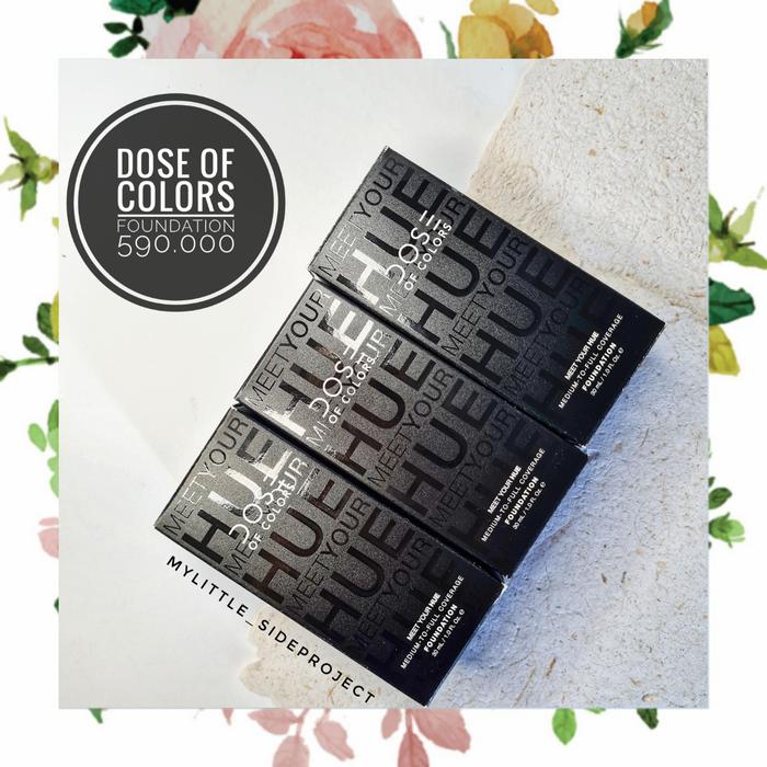 Gambar Dose of Colors Meet your Hue Foundation - 117 dari mylittle_sideproject undefined Tokopedia