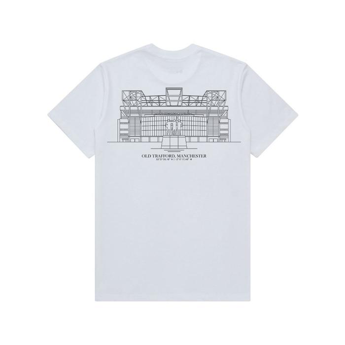 Gambar Devil Inside T-Shirt - OLD TRAFFORD COORDINATES - Putih, XXL dari DEVIL INSIDE STORE undefined Tokopedia