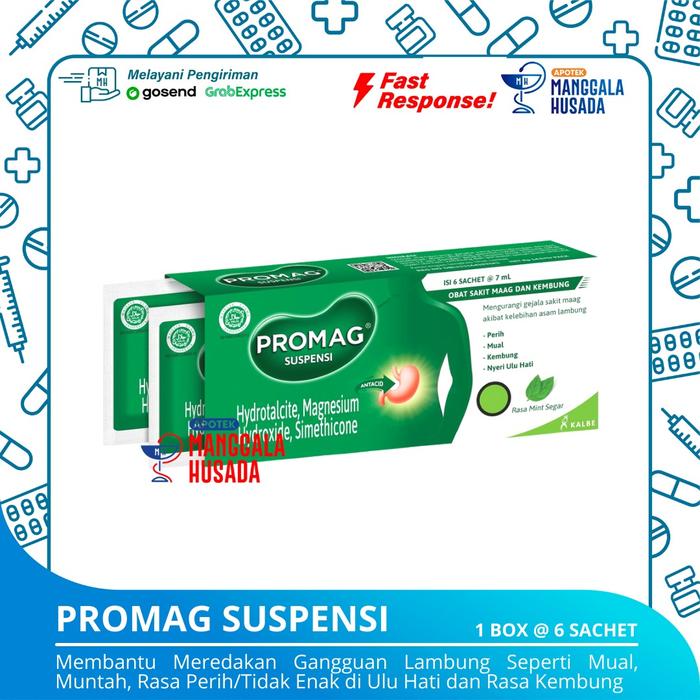Gambar PROMAG SUSPENSI 1 BOX @ 6 SACHET dari APOTEK MANGGALA HUSADA undefined Tokopedia